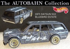 CLASSIC DATSUN 510 BLUEBIRD WAGON / ESTATE 1:64 SCALE HOT WHEELS DIECAST MODEL