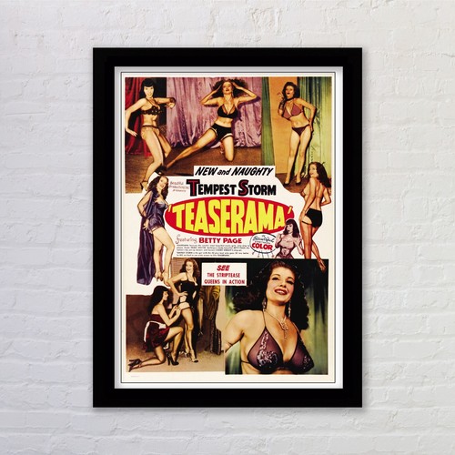 Framed teaserama burlesque - teaserama,