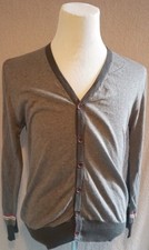 MOODS OF NORWAY Man's Cotton Cardigan Size: Small VERY GOOD Condition