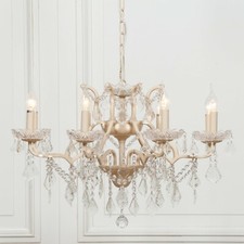 French Style Large Peach Cream