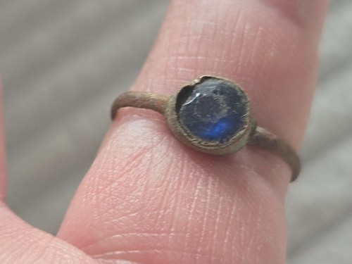 Post medieval copper alloy - post,