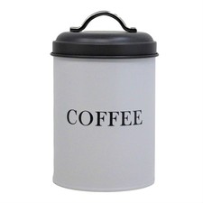 1.2L White Coffee Canister