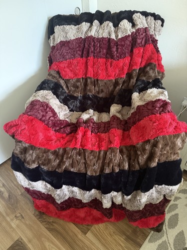 Luxury handmade minky blanket - luxury,