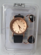 F & F Ladies Rose Gold Colour