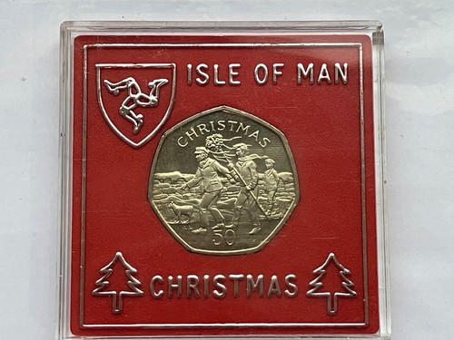 1994 isle man christmas 50p - man,