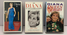 3x Princess Diana VHS Video
