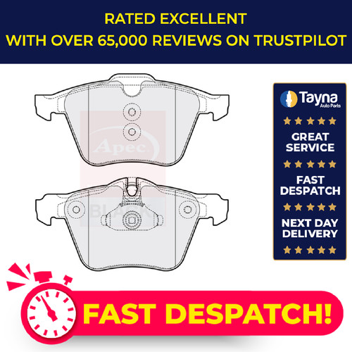 Brake pads set fits jaguar - set,