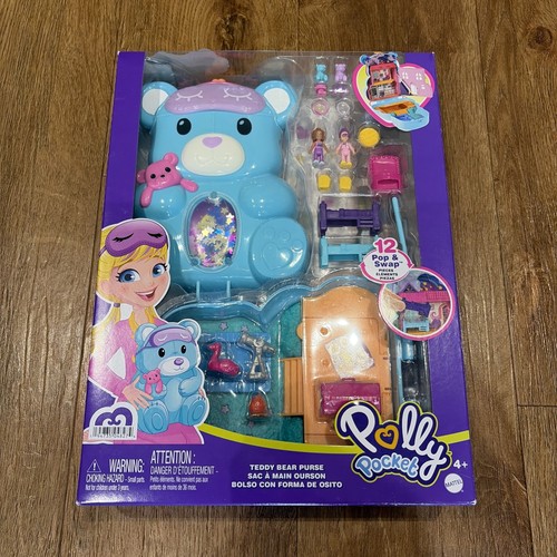 Polly pocket teddy - teddy, purse