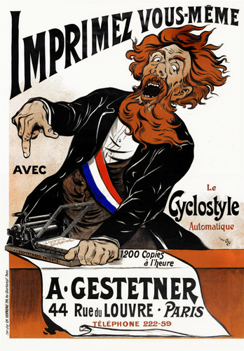 Gestetner cyclostyle 1890s - a.,
