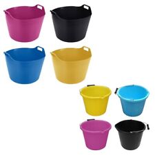 75L Flexi Tub & 14L (3 Gallon) Plastic Buckets – Garden/Home Storage Made In U.K