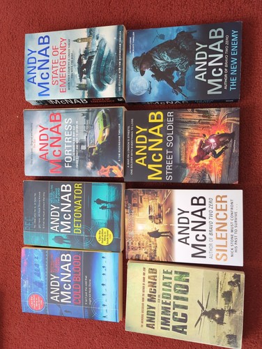 Andy mcnab set books - of, 8