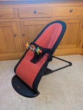 BabyBjorn Baby Bjorn Bouncer Balance Red with Toy bar 