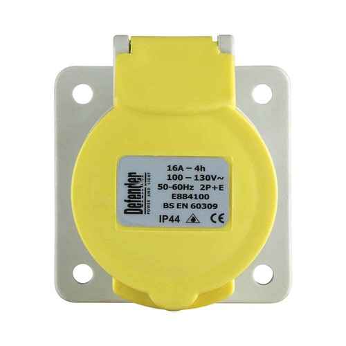Defender 110v 32a panel socket - 32a,