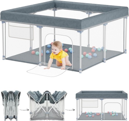 Foldable baby playpen - foldable,