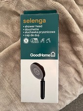 Goodhome B&Q black shower head