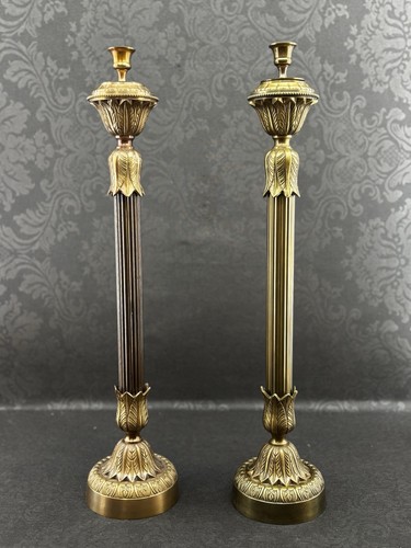 Vintage pair brass - vintage, of