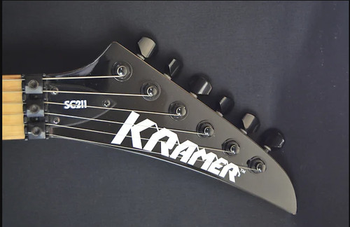 Kramer guitar headstock logo - headstock,