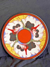 CLARICE CLIFF "SUMMERHOUSE" LARGE PLATTER