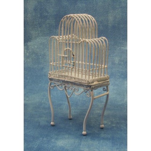 White bird cage for - bird, 1;12th