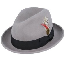 Wool Felt  C-Crown Trilby Hat