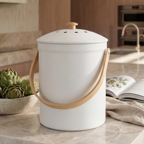 Beautiful kitchen compost bin - compost,