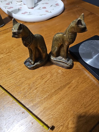 Vintage solid brass egyptian - brass,
