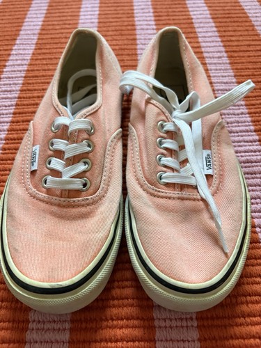 Authentic peach canvas low top - authentic,