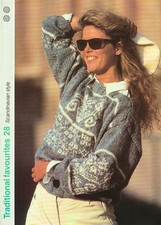 Knitting Pattern. Winter Warmer's.28 Scandinavian Style Chunky Sweater Not Copy