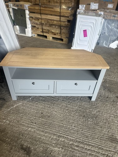 Corner unit oak - tv,