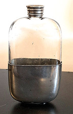 Antique hip flask - antique,