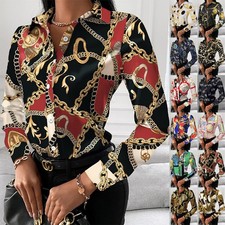 UK Womens PRINT Long Sleeve