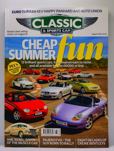 Classic sports car - &, magazine