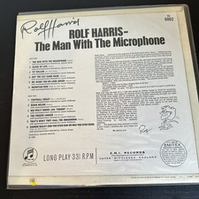 AUTOGRAPHED Rolf Harris Vinyl