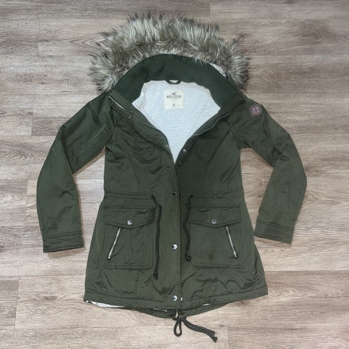 Hollister faux fur trim - hollister,
