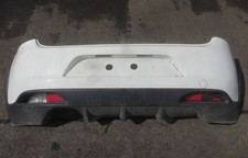 2009 FIAT GRANDE PUNTO ABARTH GENUINE REAR BUMPER IN WHITE (SEE PICTURES)