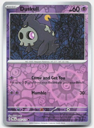 Duskull 035 131 prismatic - 035/131,