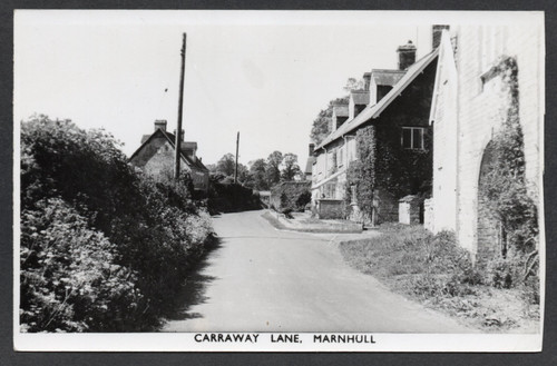Postcard marnhull - postcard,
