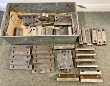 JOB LOT OF USED SERRATED HARD MILLING VICE JAWS HOLDING WORK BLOCKS RDGTOOLS