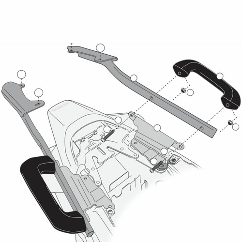 Kappa kz1132 luggage rack - kappa,