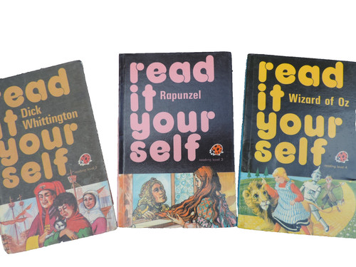 Vintage ladybird books 3 - vintage, x