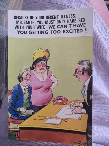 Bamforth saucy seaside - saucy,
