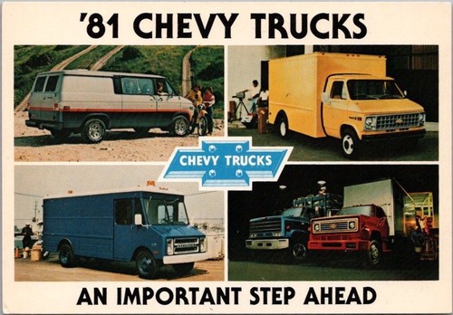 1981 chevy trucks - chevy, advertising