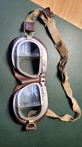 Pilot goggles antique - pilot, goggles,
