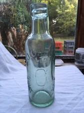 S.J. Garside Ashton-U-Lyne lemonade mineral water soda beer bottle