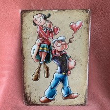 Popeye The Sailor Metal Tin