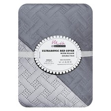 3 Piece Embossed Bedspread