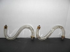 Pair,  vintage, crystal