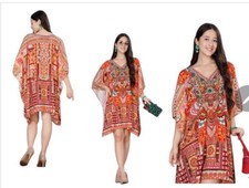Kaftan Summer Short Dress