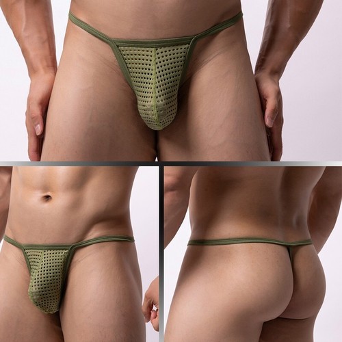 Men breathable mesh pouch - mesh,
