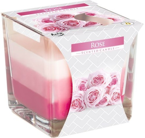 Rainbow jar candle rose - rainbow,